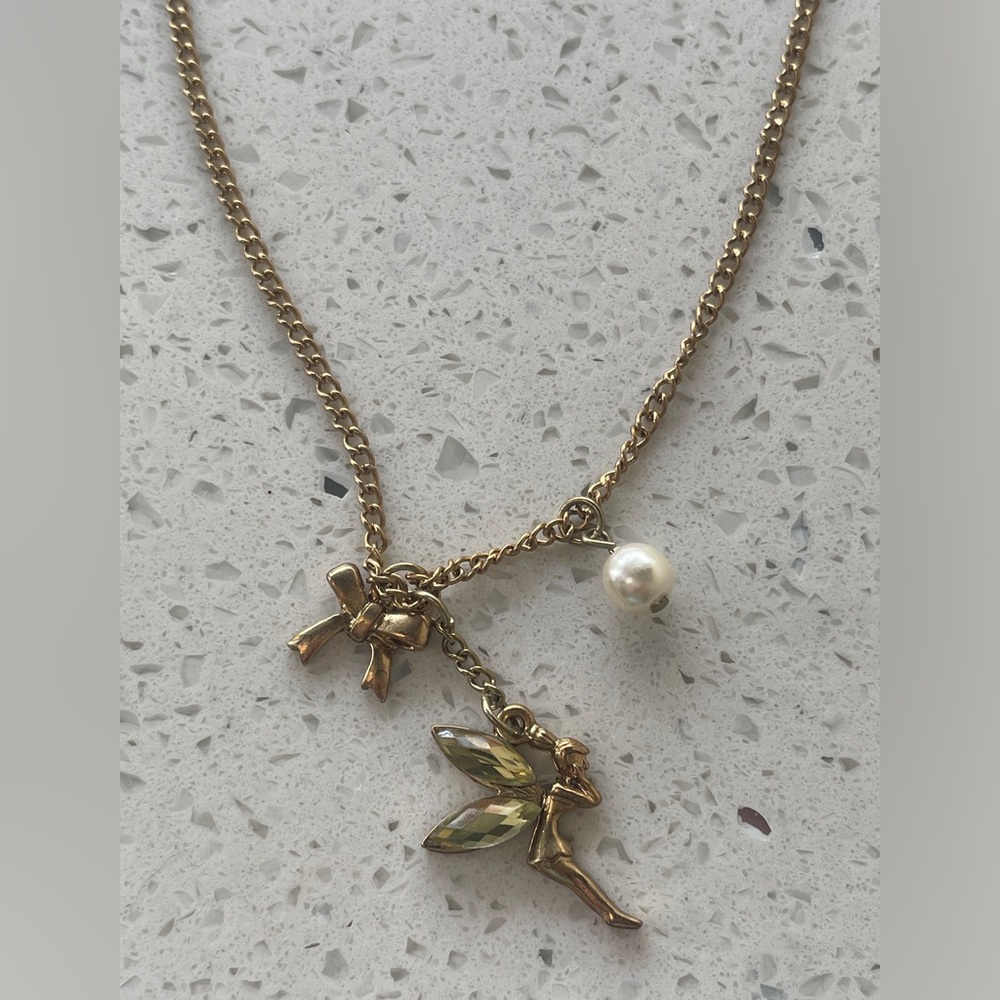 Tinkerbell Charm Necklace